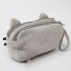 Napping Cat Cute Cat Double Layered Practical Pen Bag Student Stationery Box Storage Bag