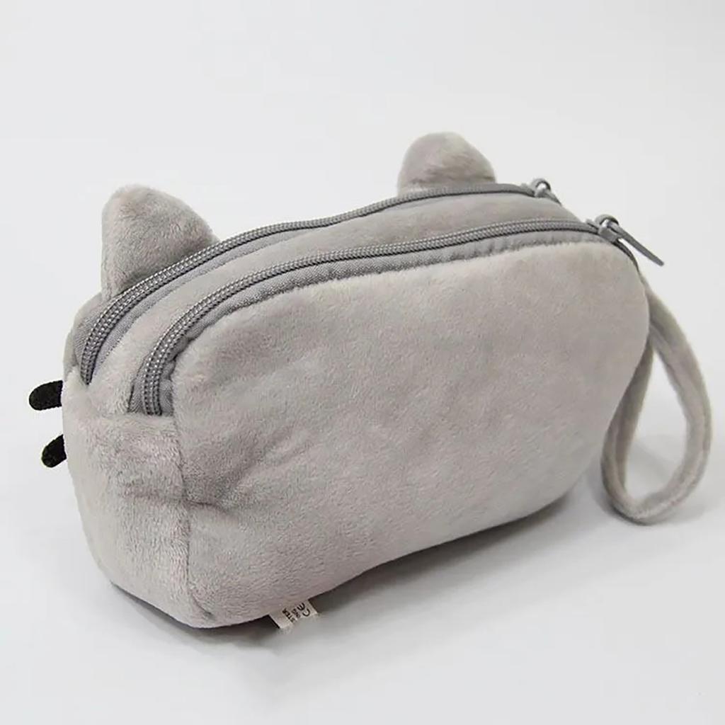 Napping Cat Cute Cat Double Layered Practical Pen Bag Student Stationery Box Storage Bag