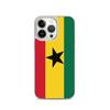 Coque Téléphone - Ghana - iPhone 13 Pro - Souple - Design Fin - Multicolore