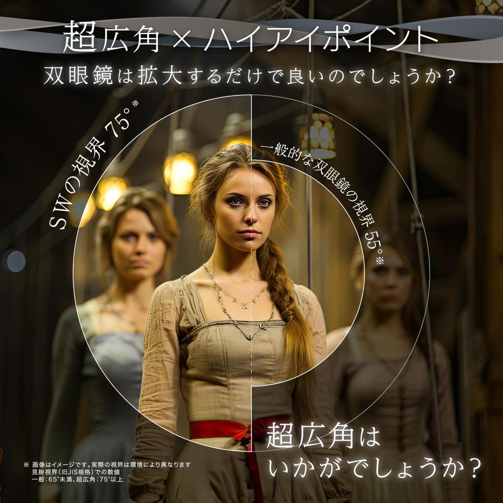 Vixen Binoculars SW 8x25 WP Wide Angle Super Wide 13547-9