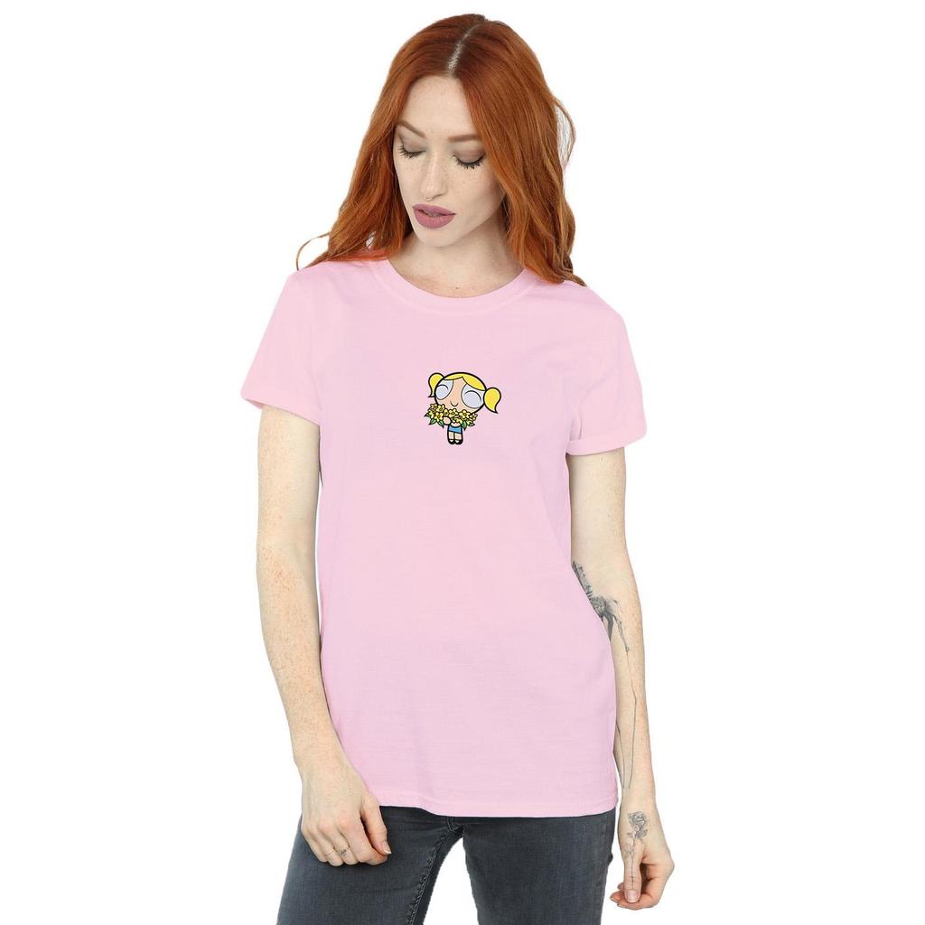 The Powerpuff Girls Womens/Ladies Cotton Boyfriend T-Shirt