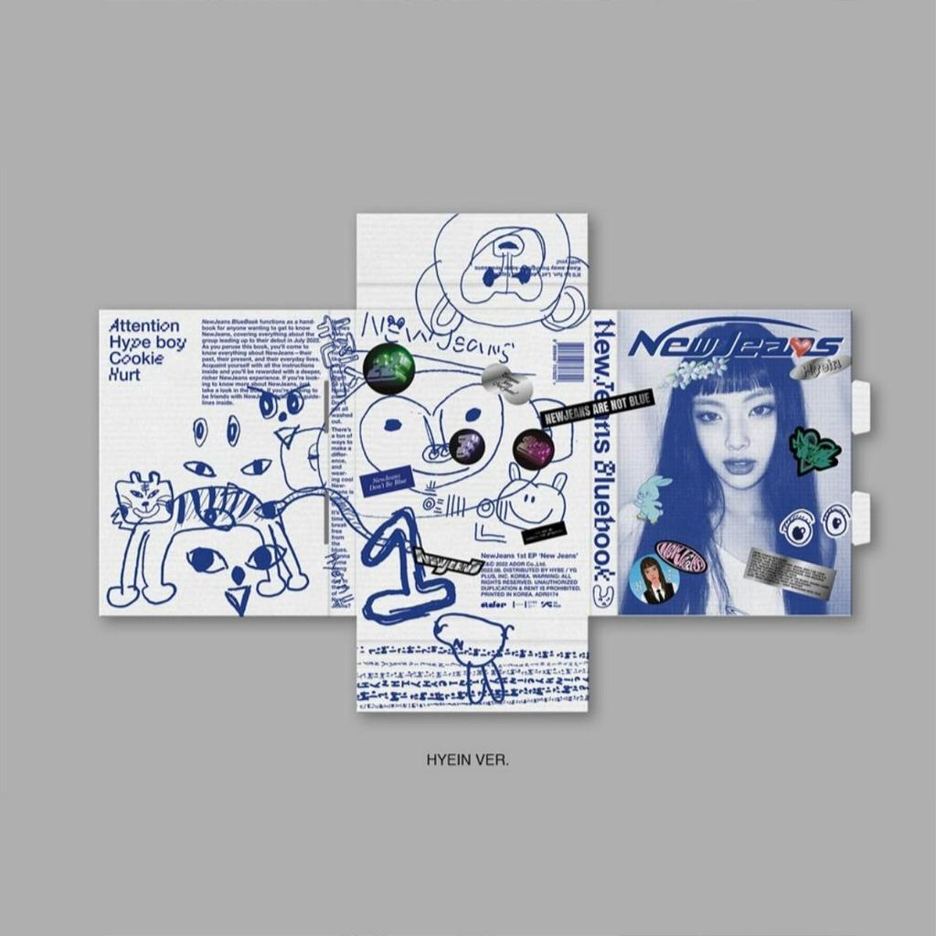 NewJeans Новые джинсы / 1-й EP-альбом (Синяя книга вер.)