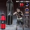 Oxford Cloth Boxing Sandbag PU Leather Training Bag Durable Punching Bag Adult Kids