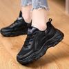 Весенние новые платформы папины кроссовки танкетка каблук увеличивающий рост повседневная обувь молодежные сладкие кроссовки