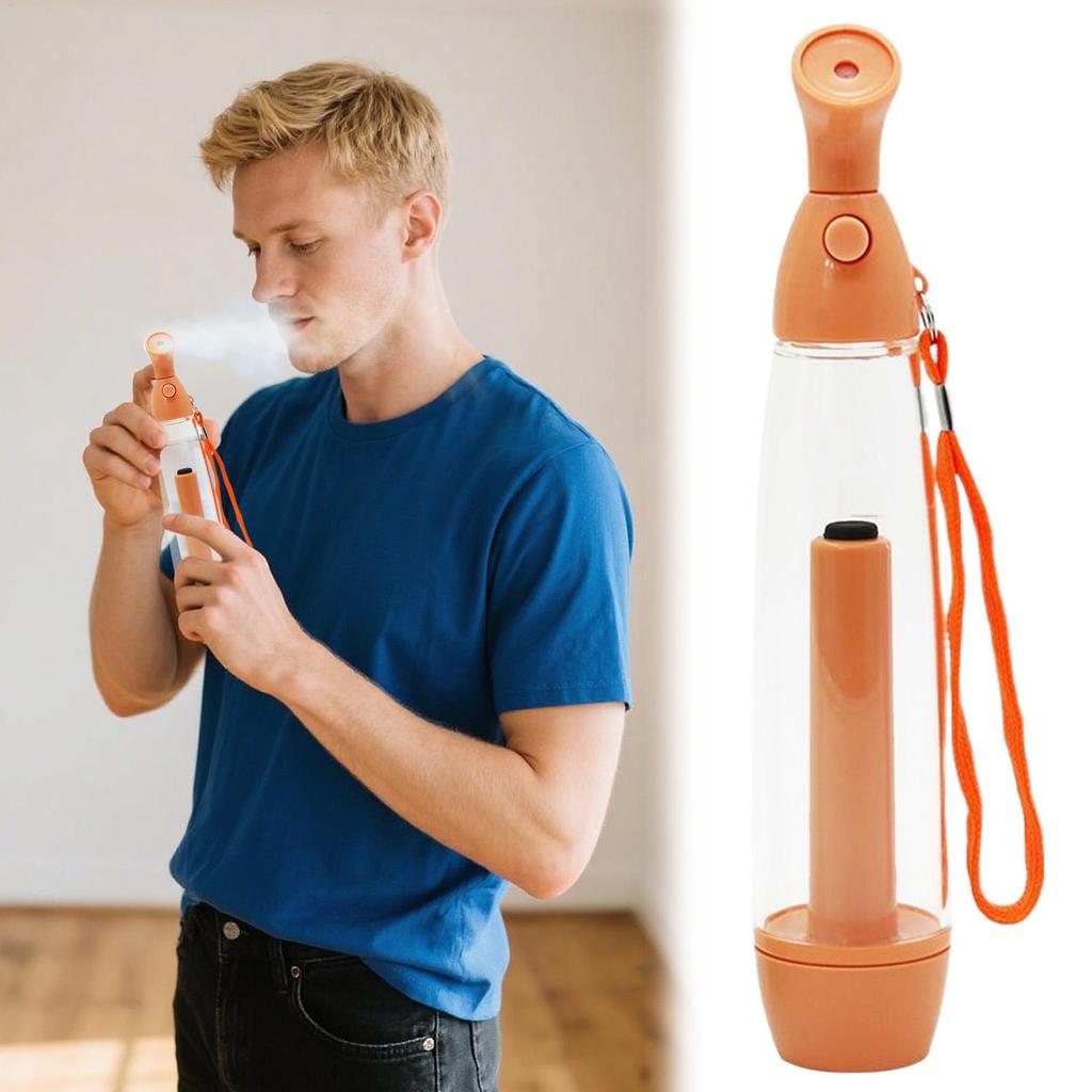 Portable Nano Mist Sprayer, USB Rechargeable Facial Atomizer, Skin Care Mini Humidifier Steamer for Makeup Travel Home Office
