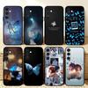 B-Blue-Game L-Life Is Strange  Phone Case For Samsung  A73,A21s,A22,A31,A32,A52,A53,A71,A80,Soft Black Shell