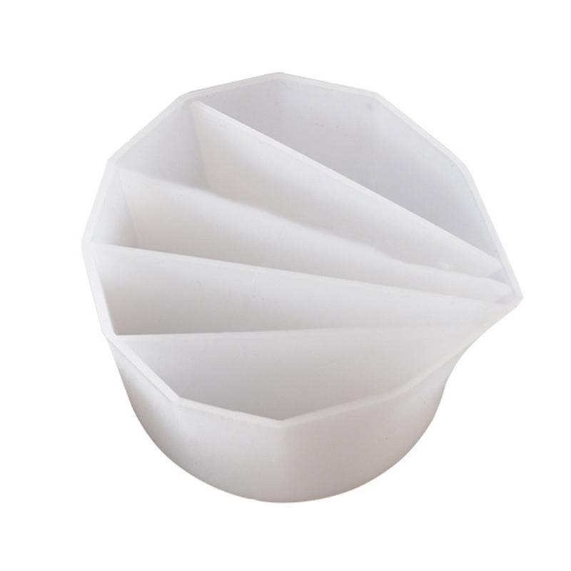 Раздельная чашка для смешивания цветов для заливки краски своими руками, силиконовая форма для капель в форме медведя из жидкости