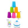 Educational Stacking Cup Game Intellectual Enlightenment Children Puzzle  Family Party Game