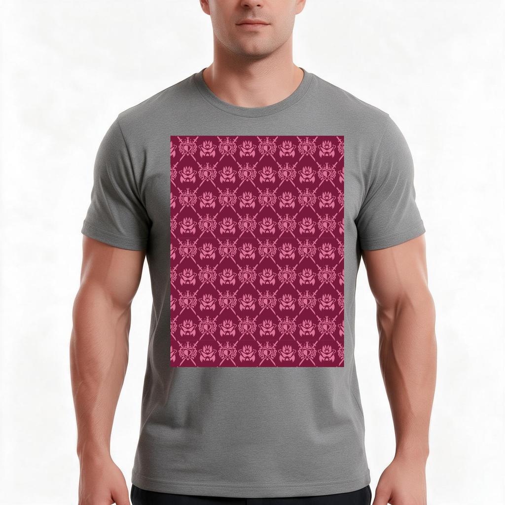 Homestuckultimate Dirks Royal Argyle(Burgundy) Graphic Tshirt Summer Casual Cotton Tee Oversized Streetwear Tops