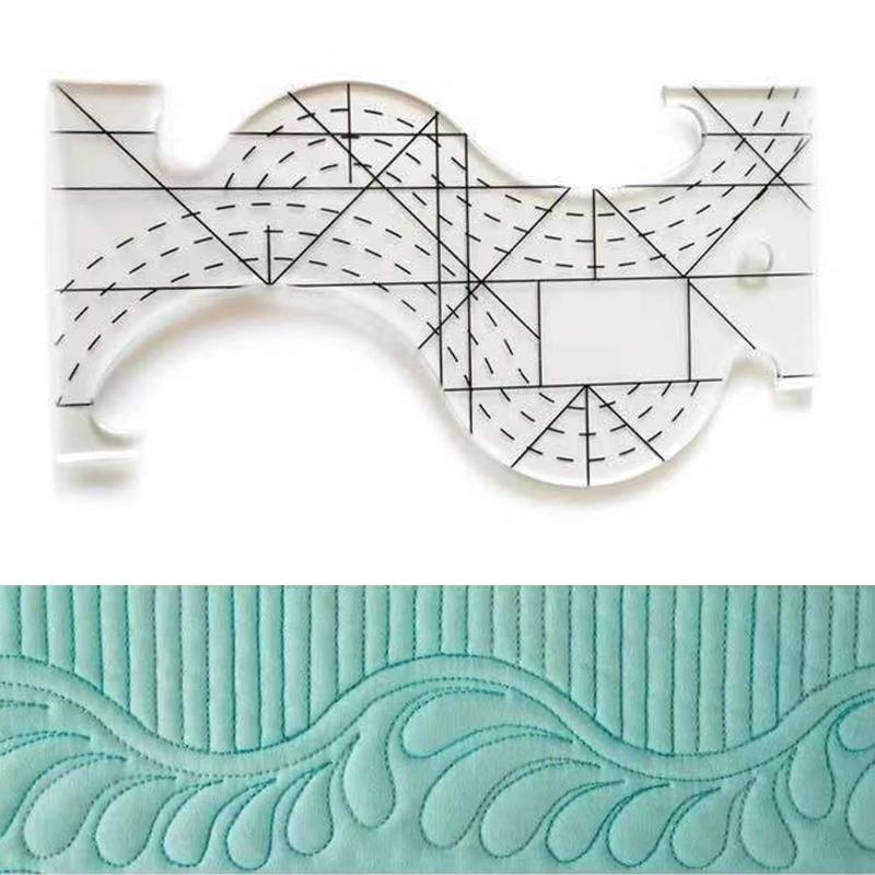Template Quilting Tool Plastic Ruler Processing Sewing Ruler Acrylic Patchwork Multi-Purpose Tailor Ruler
