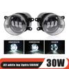 LED Fog Light Running Light 30W DRL PTF Lenses Projector Lens for Toyota Corolla Camry