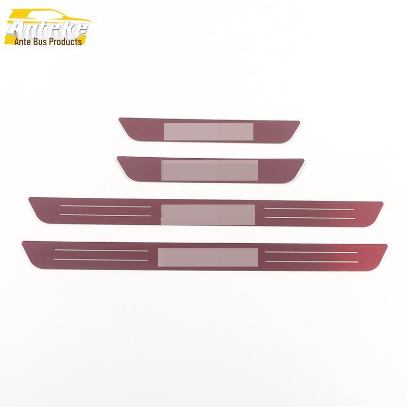 King Kong Cannon Rear Door Sill Sticker & Stainless Steel Welcome Pedal for 22 Models