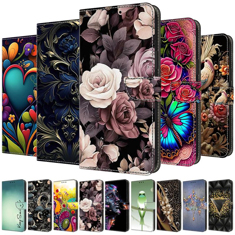 Кожаный чехол-книжка 13C 12C для Xiaomi Redmi 13C Чехол-кошелек для Fundas Xiaomi Redmi 13c 12C 10C Redmi10 2026 Чехол для телефона Coque