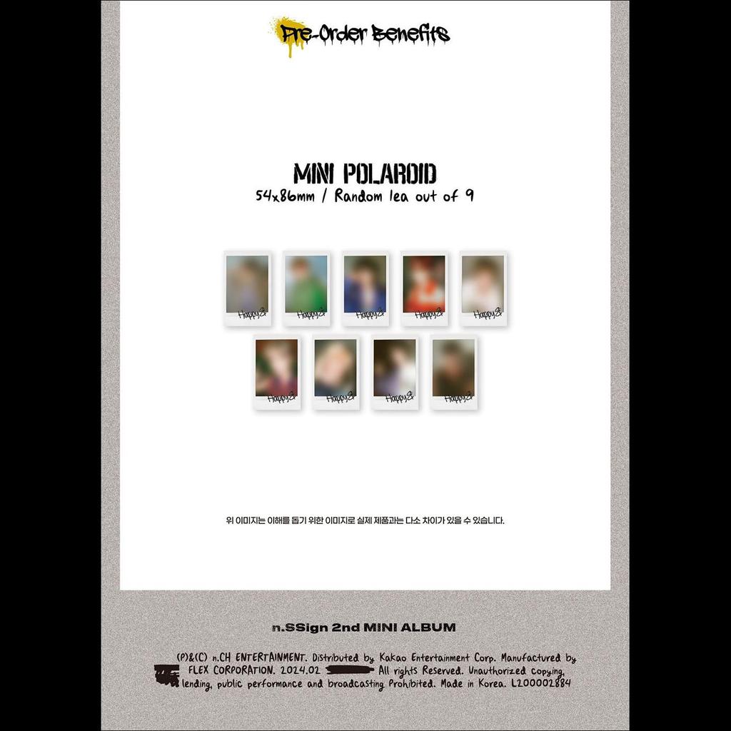 n.SSign 2-й МИНИ-АЛЬБОМ «Happy &» (Дигипак вер.)