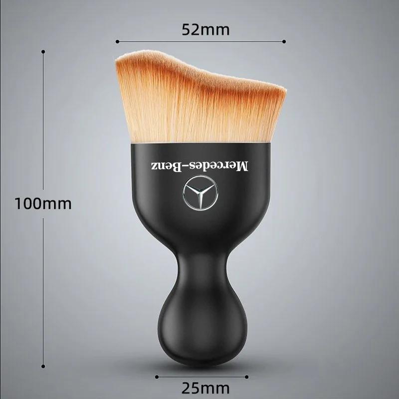 UFBEI1 2025 Hot Car Air Vent Cleaning Soft Brush With Casing Clean Tool Dusting Crevice Brush Auto Interior For All Mercedes Benz AMG s