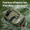 Сумка для рыболовных снастей Водонепроницаемая сумка для рыболовного снаряжения 9,5 л Тонкий нагрудный рюкзак Многофункциональный легкий повседневный рюкзак Инструмент для джига
