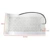 Car Carbon Fiber Heating Seat Cushion Heating Car Seat Heating Cushion Kit Winter Warm Seat Cover Set