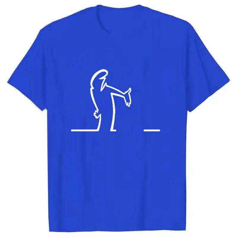 Summer T Shirts For Unisex Unisex Balum La Linea Funny Graphic Tshirt Cotton Comfortable Premium Camisetas