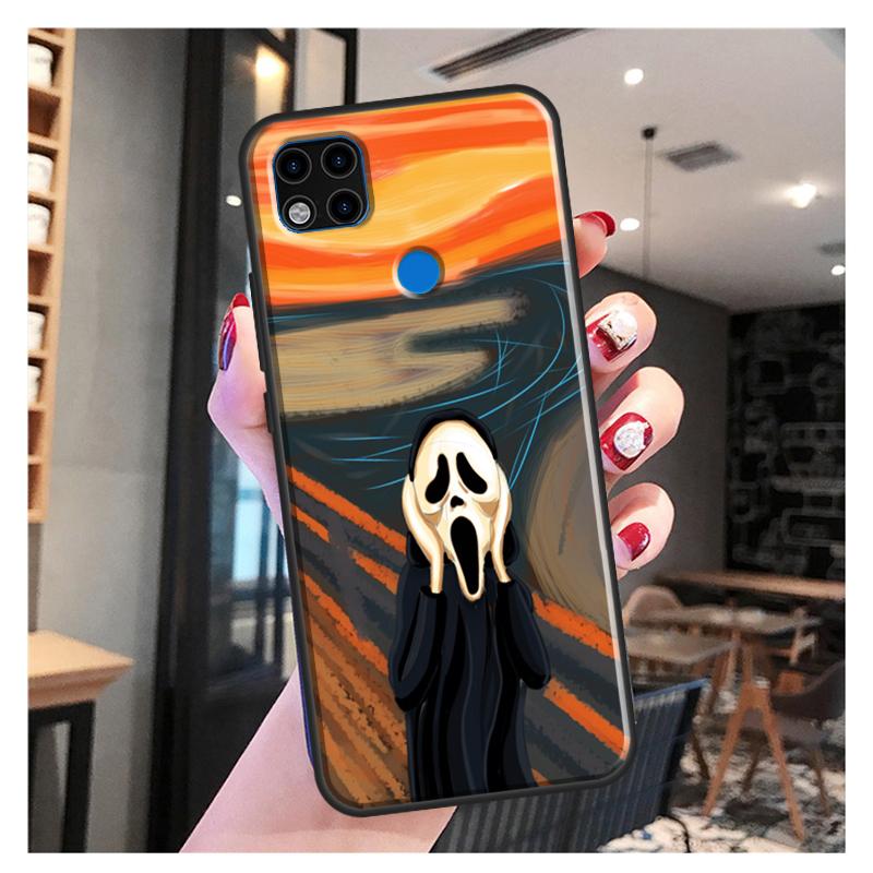 Чехол с забавным рисунком «Крик Скрик» для Xiaomi Redmi Note 10 Pro Note 9 Pro Note 11 Pro 8T 9S 10S 10 9A 9T 9C