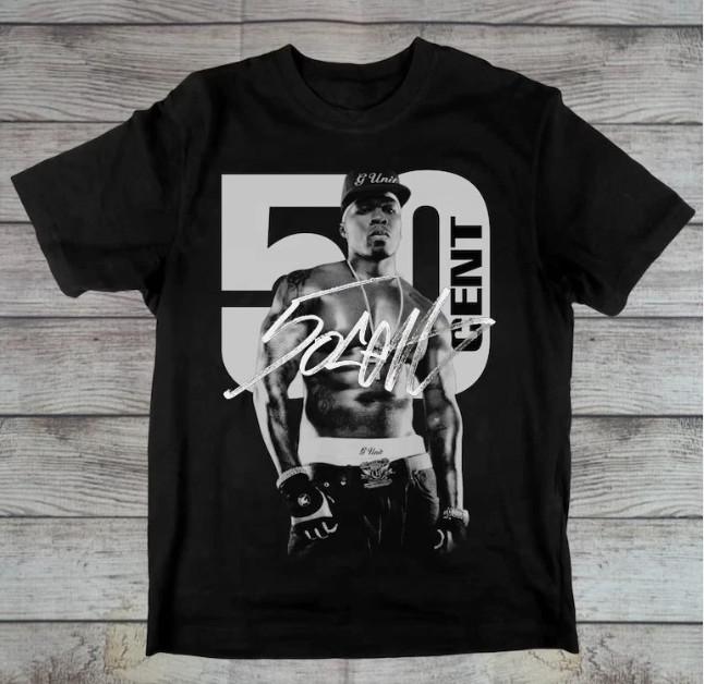 Коллекция 50 Cent Футболка S-5XL Унисекс Футболка