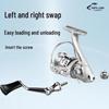 New All-Metal Spinning Fishing Reel for Long-Distance Casting and Lure Fishing.
