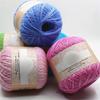4pcs Thin Yarn Perfect DIY Knitting Crocheting and Embroidery Pearl Lace Thread Handmade Diy Braided Pure Crochet Silky Linen Bright Silk Thread