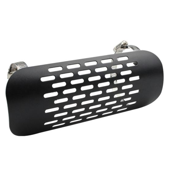 Теплоизоляционная труба глушителя, теплозащитный экран, прочный, простой в установке, универсальный железный выхлоп для мотоцикла, идеальное украшение