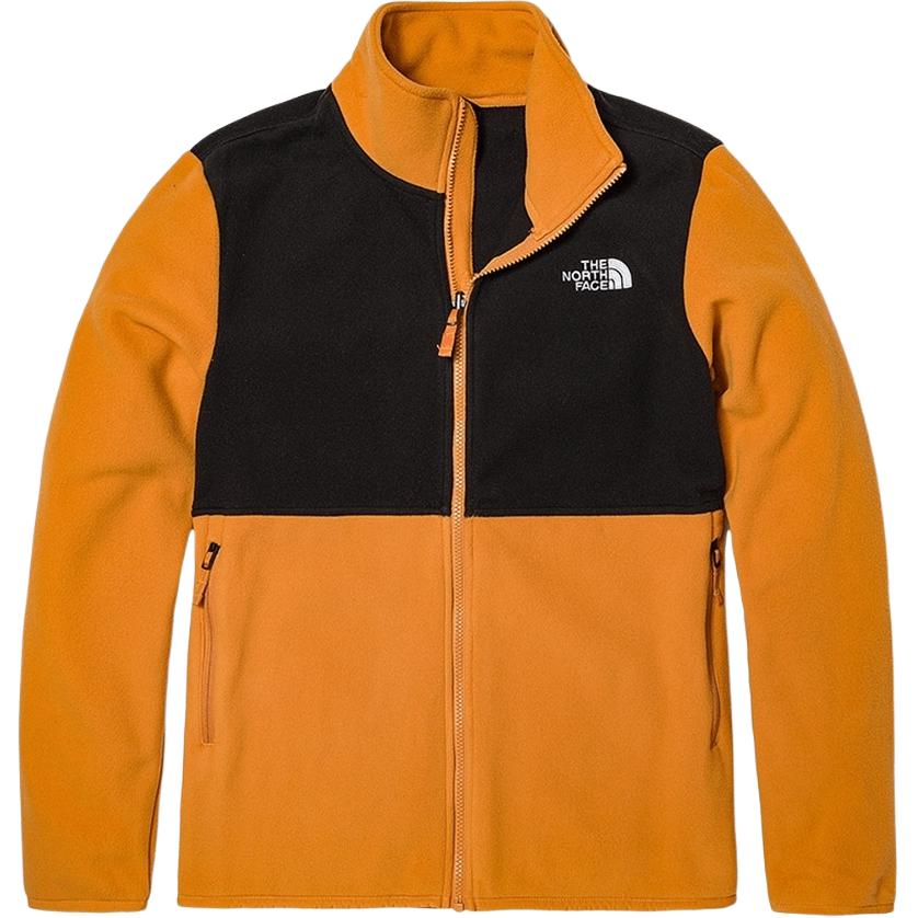The North Face Мужские бархатные куртки Желтые С воротником-стойкой Умеренные NF0A4NA3-6R2