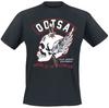 Футболка QOTSA Skull Queens of The Stone Age Мужская Женская Металл Рок Группа Графическая Хлопок Летняя Уличная Одежда Топ