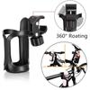 360 Degree Rotation Bike Bottle Rack Water Cup Bracket Baby Stroller Bicycle Bottle Holder