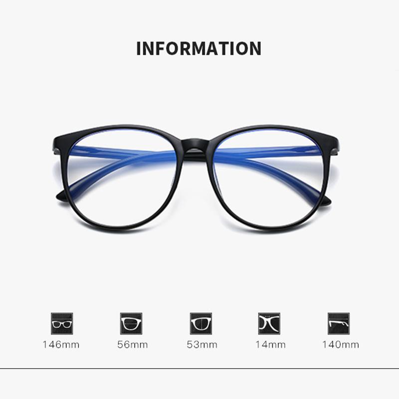 Fashion Finished Myopia Glasses Women Men Oversized Transparent Shortsighted Prescription Glasses Diopter -1.0 1.5 2.0 2.5 To -6.0