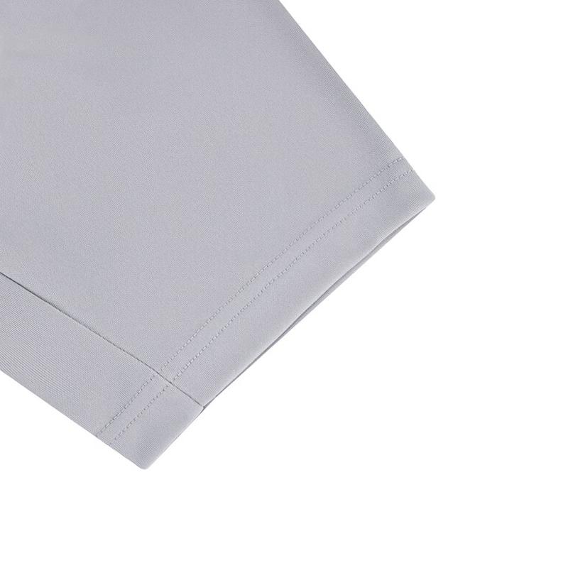 Li-Ning Solid Color Fashion Simple Quick-Dry Comfortable Breathable Versatile Short Sleeve Polo Shirt Casual Sports Set APLV029-14+YKSV147-2