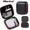 HdoorLink Мини-защитная сумка для наушников, жесткий чехол из ЭВА, цифровое зарядное устройство, сумка для хранения наушников, USB-кабель для передачи данных, органайзер, сумка для переноски