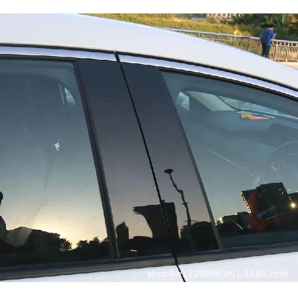 For Porsche Cayenne MACAN McLaren Panamera Window Trim Modification Center Pillar Sticker