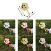 Vintage Portable Fan Flower Shaped Cooling Fan Creative Straw Fan  Home Decor