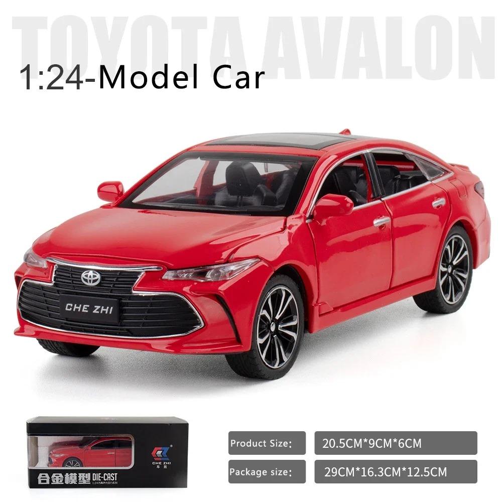 1/24 Toyota Asian Dragon Модель легкосплавного автомобиля Моделирование Звук и Свет Инерционный Детский Игрушечный Автомобиль Мальчик Коллекция Украшения Подарок