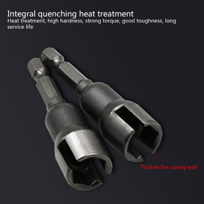 Болт-бабочка Торцевой ключ с шестигранной ручкой, хвостовик, переходная гайка для электроинструмента, шлицевая электрическая отвертка