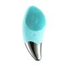 Mini Ultrasonic Facial Cleansing Brush Silicone Electric Sonic Face Skin Washing Massager USB Rechargeable Blackhead Remover