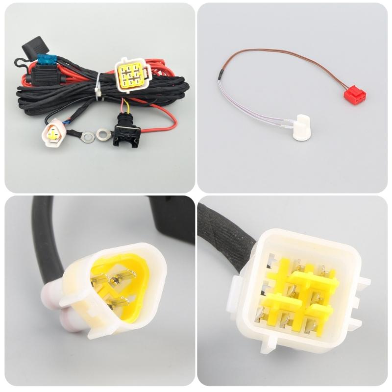 Пластиковые запчасти для ремонта автономного отопителя для зимних условий Системы 12В 24В Обеспечивает эффективную работу Простая установка