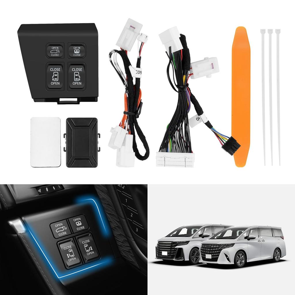 GIMUYA Комплект переключателей расширения двери водительского сиденья Toyota Alphard 40 Series Vellfire, Электропривод сдвижной двери