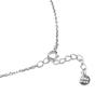Luxenter Collier En Argent 925 Avec Zircons Brillants Finition Ens Rhodium - Love