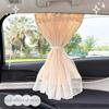 Lace Car Sunshade Curtain UV Protection Baby Car Sunshades Portable Car Window Cover  Rear Seat