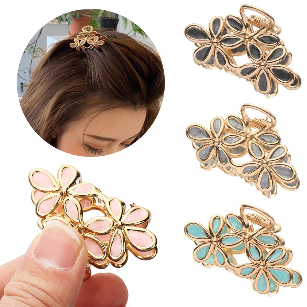 Fashion Flower Gorgeous Non Slip Hair Claw Hair Accessories Ornament Styling Tools Hair Clips