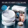 60 Pcs Pearl Starry Sky Eye Mask, Collagen, Reduce Dark Circles, Hypoallergenic Gel, Improve Eye Wrinkles, Rejuvenate Eyes