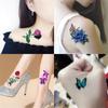 Fashion Flower Women Tattoos Waterproof Body Art Stickers Temporary Tattoo Stickers