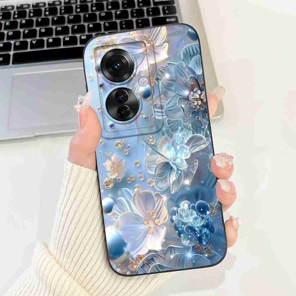 Для Oppo Reno11 F 5G CPH2603 Чехол Милый Мультяшный Принт Вишни Мягкий Силиконовый Чехол Для Oppo F25 Pro 5G 6.7" Чехлы Для Телефона Coque