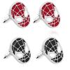Spider logo cufflinks for men's French-style shirts, alloy accessories, FBA alloy.