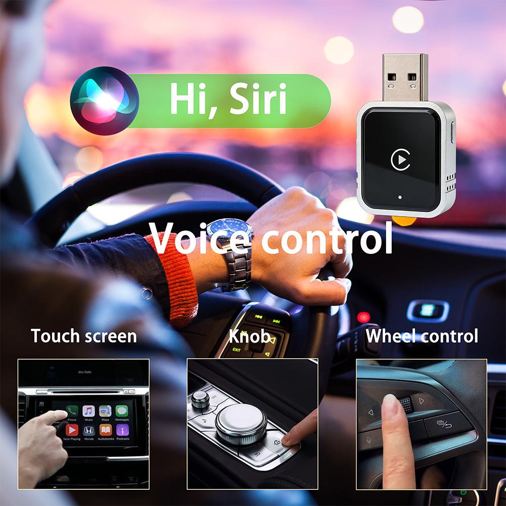 2026 Беспроводной адаптер CarPlay и Android Auto: Проводное к беспроводному соединение