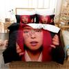 Новый комплект постельного белья Jennie Ruby Односпальный, Полуторный, Двуспальный, Евро, Кинг-сайз Комплект для кровати Взрослый, Детская спальня Комплекты с пододеяльником Аниме Постельное белье