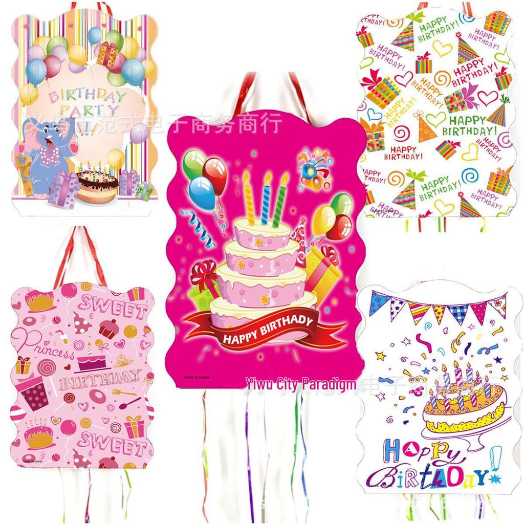Stitch Princess Superhero Cartoon Birthday Party Pinata Gift Decoration Supplies